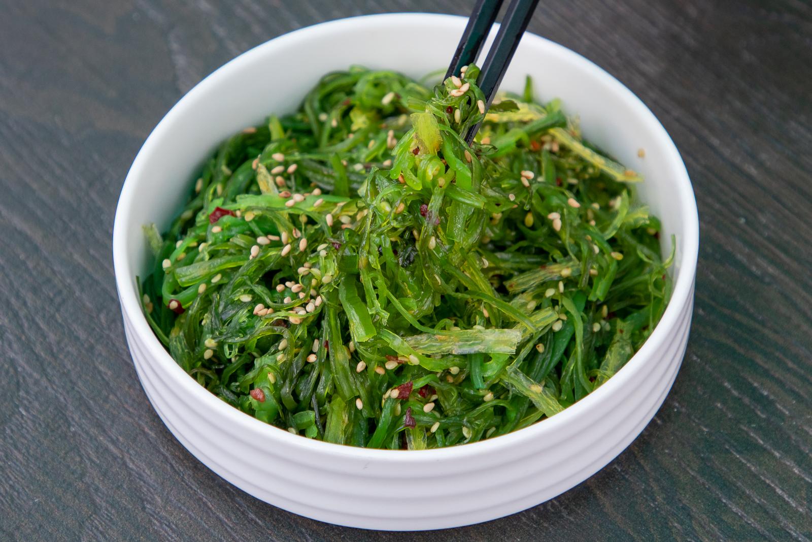 Order Wakame Seaweed Salad food online from Dumpling Time store, San Francisco on bringmethat.com
