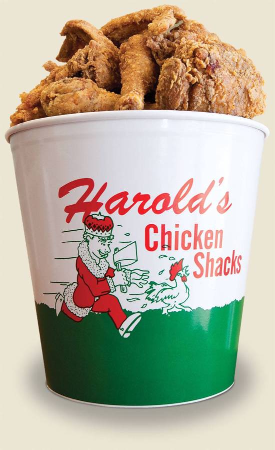 Order 16 pcs Mixed (Bucket) food online from Harold Chicken & Ice Bar store, Duluth on bringmethat.com