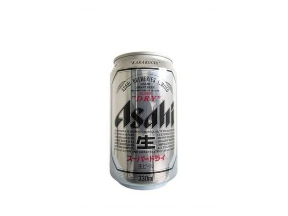 Order Asahi Super Dry - 33oz Can food online from Michaelis Wine & Spirits store, San Francisco on bringmethat.com