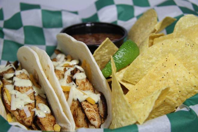 Order 2 Chicken Tacos food online from Beef O Bradys store, Naples on bringmethat.com
