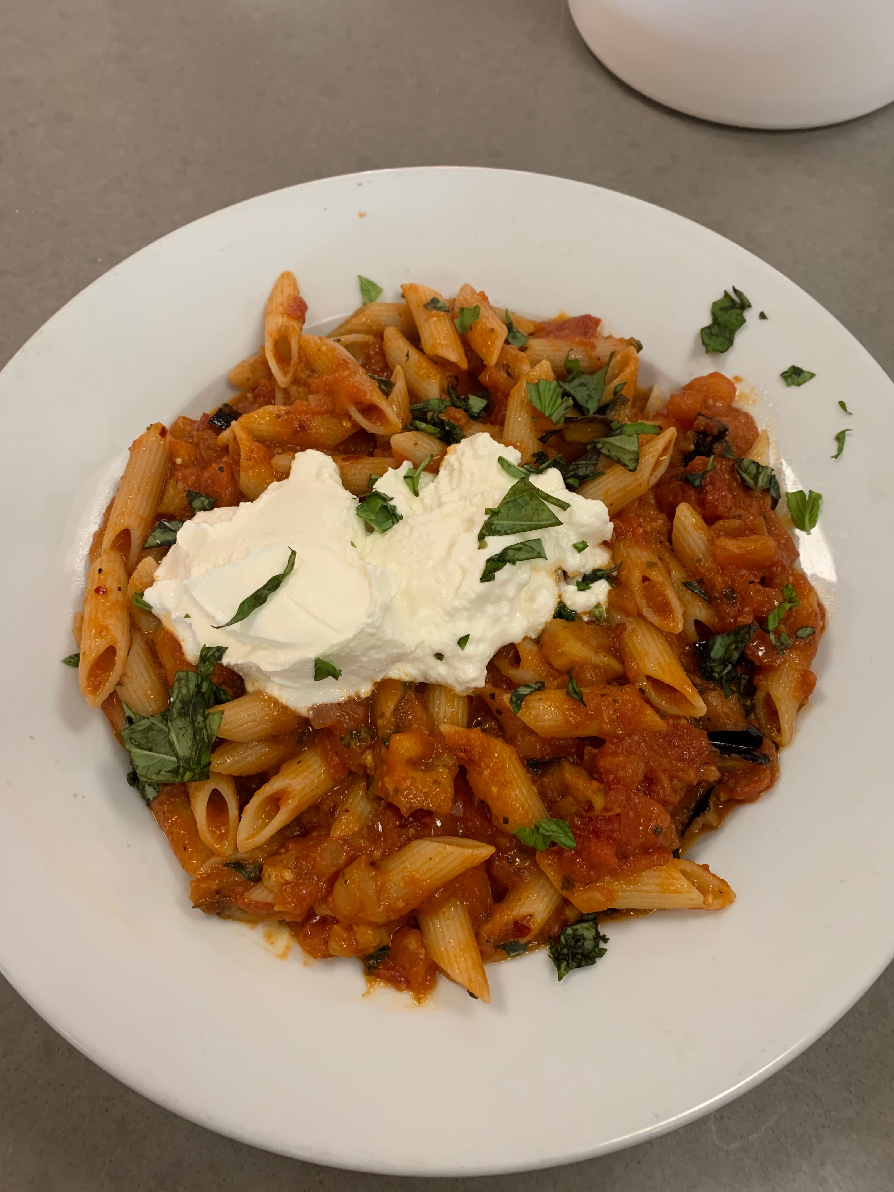 Order Penne Ortolana - Entree food online from Sals Pizza store, Suffolk on bringmethat.com