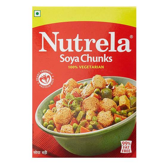 Order Nutrela High Protein Soya Chunks food online from Exxon Food Mart store, Port Huron on bringmethat.com