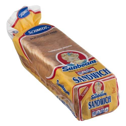 Order Schmidt · Sunbeam Sandwich Enriched Bread (22 oz) food online from Safeway store, Rehoboth Beach on bringmethat.com