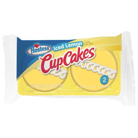 Order Hostess Iced Lemon Cupcakes 2 Count 3.17oz food online from 7-Eleven store, Salem on bringmethat.com