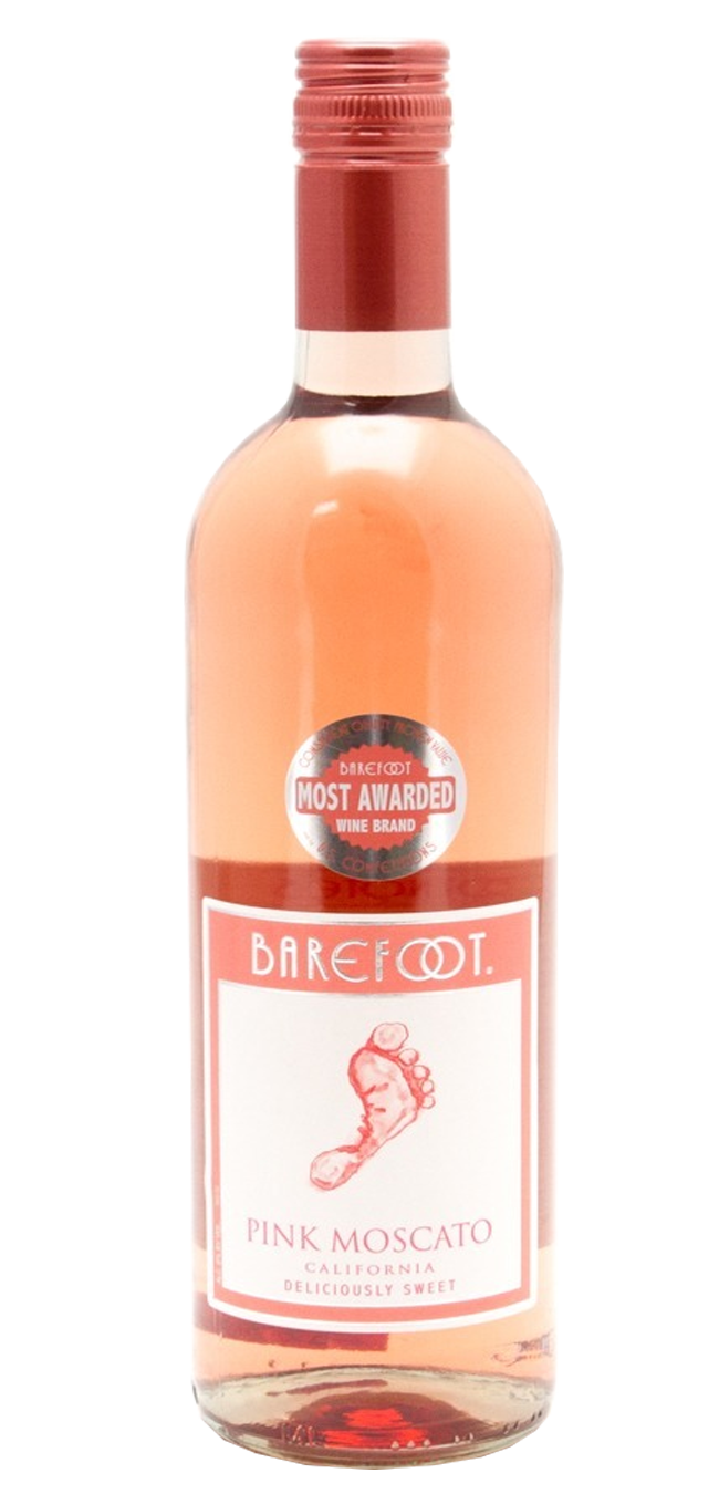 Order Barefoot	Pink Moscato 750 ml. food online from Shoreview Liquors store, San Mateo on bringmethat.com