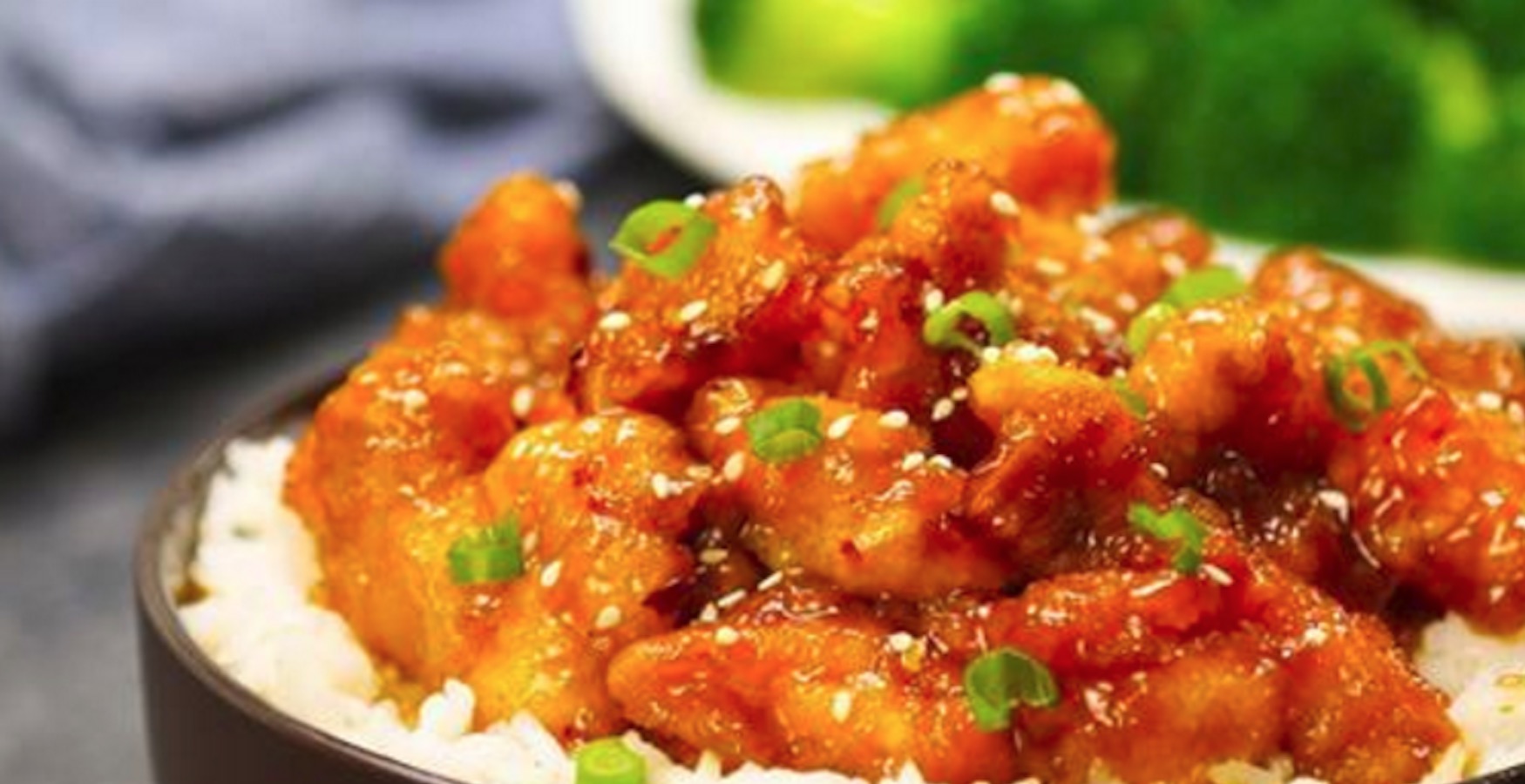Order Sesame Chicken food online from Tom Kha Thai Asian Bistro store, Fort Collins on bringmethat.com
