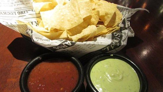 Order Chips & salsa food online from Tacos Locos The Real Mexican Flavor store, San Angelo on bringmethat.com