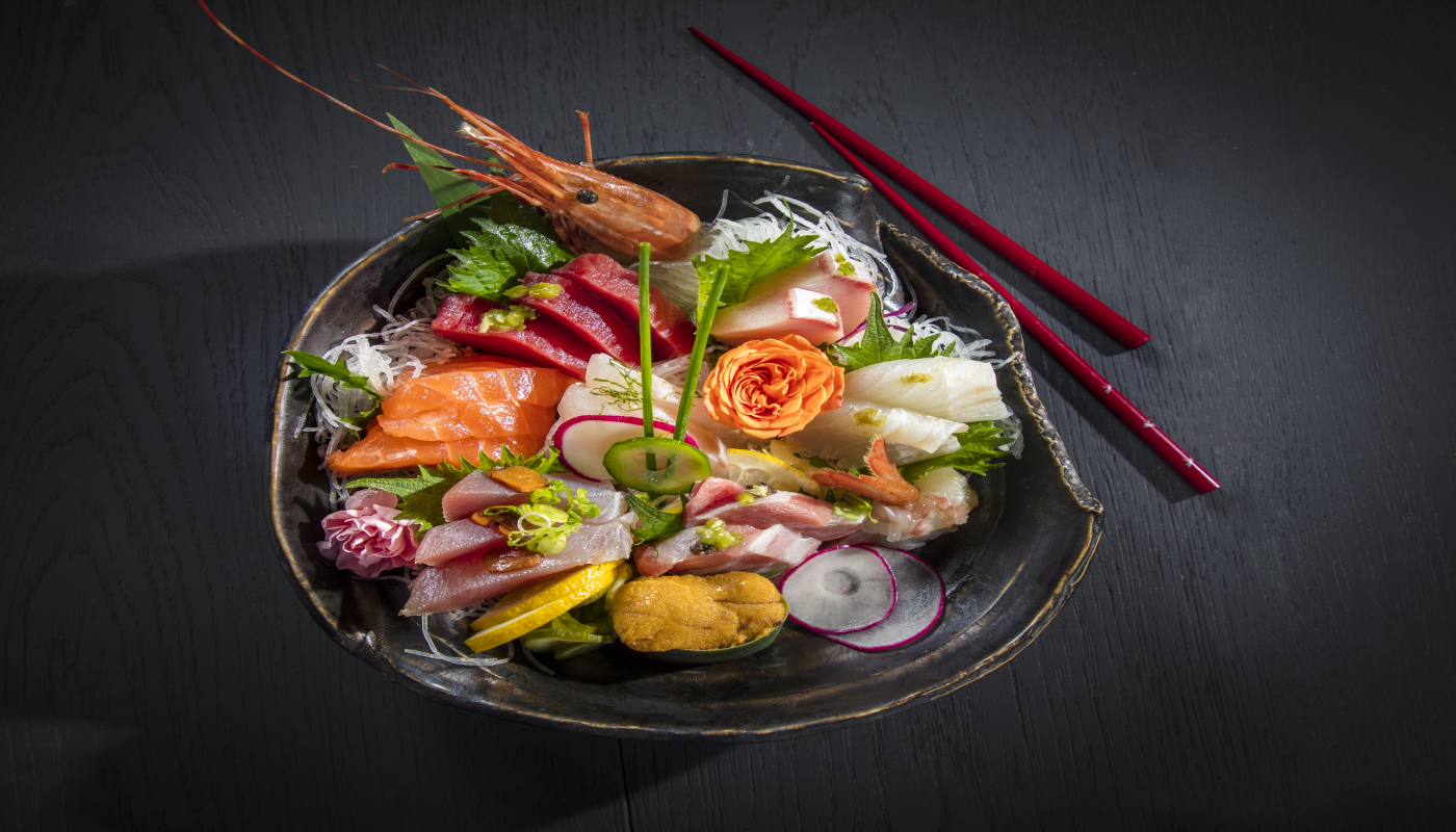 Order Ultra Sashimi Combo food online from Starfish Sushi store, Downey on bringmethat.com
