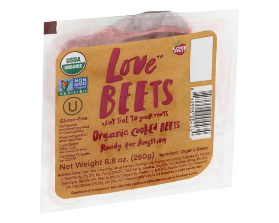Order Love Beets · Organic Cooked Beets (8.8 oz) food online from Vons store, Fillmore on bringmethat.com