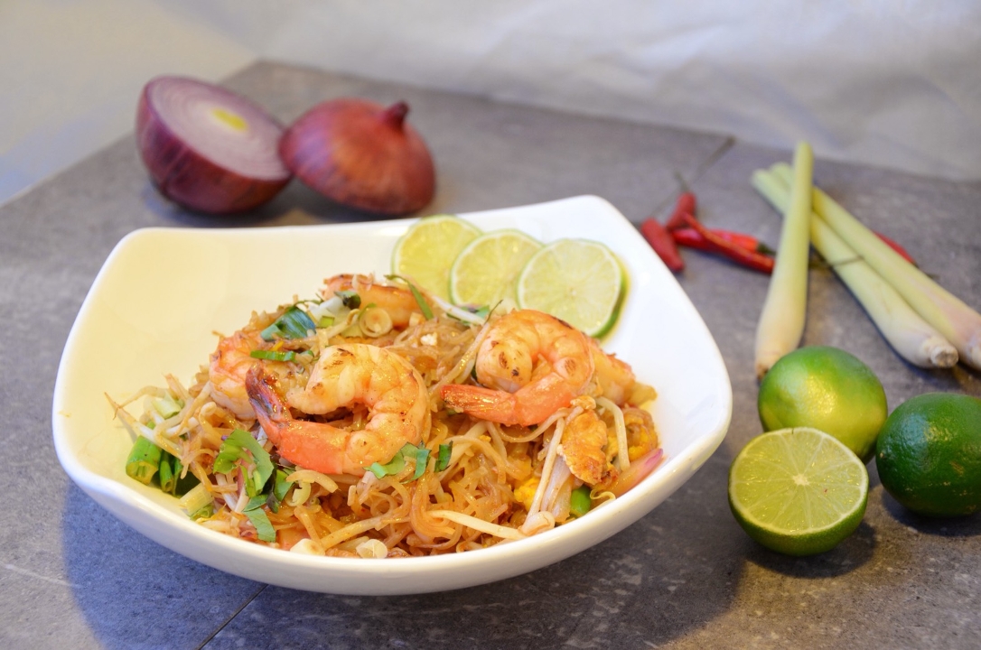 Order Spicy Basil Pad Thai 復 food online from Crying Thaiger store, Malden on bringmethat.com