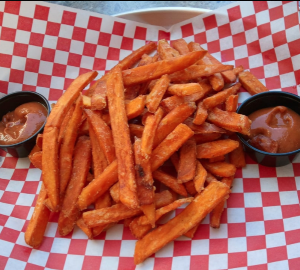Order Sweet Potato Fries food online from Big Mouth Burgers store, San Francisco on bringmethat.com