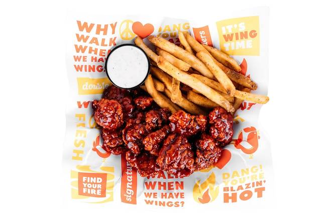 Order 12 boneless - large food online from Wingstand By Jefferson store, Kansas City on bringmethat.com