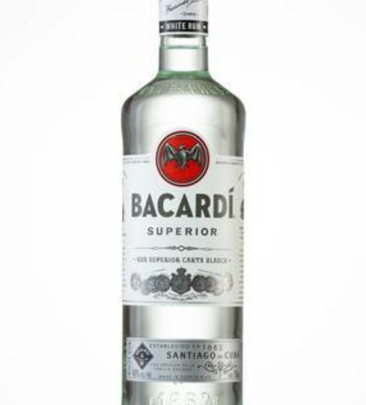 Order BACARDI SUPERIOR WHITE RUM 750ML food online from Chantry Wine And Liquor store, Riverside on bringmethat.com