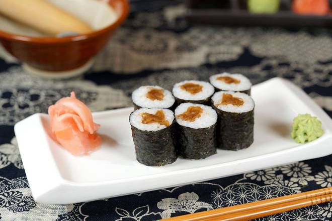 Order Kanpyo roll food online from Osaka sushi express & fresh fruit smoothies store, Chicago on bringmethat.com
