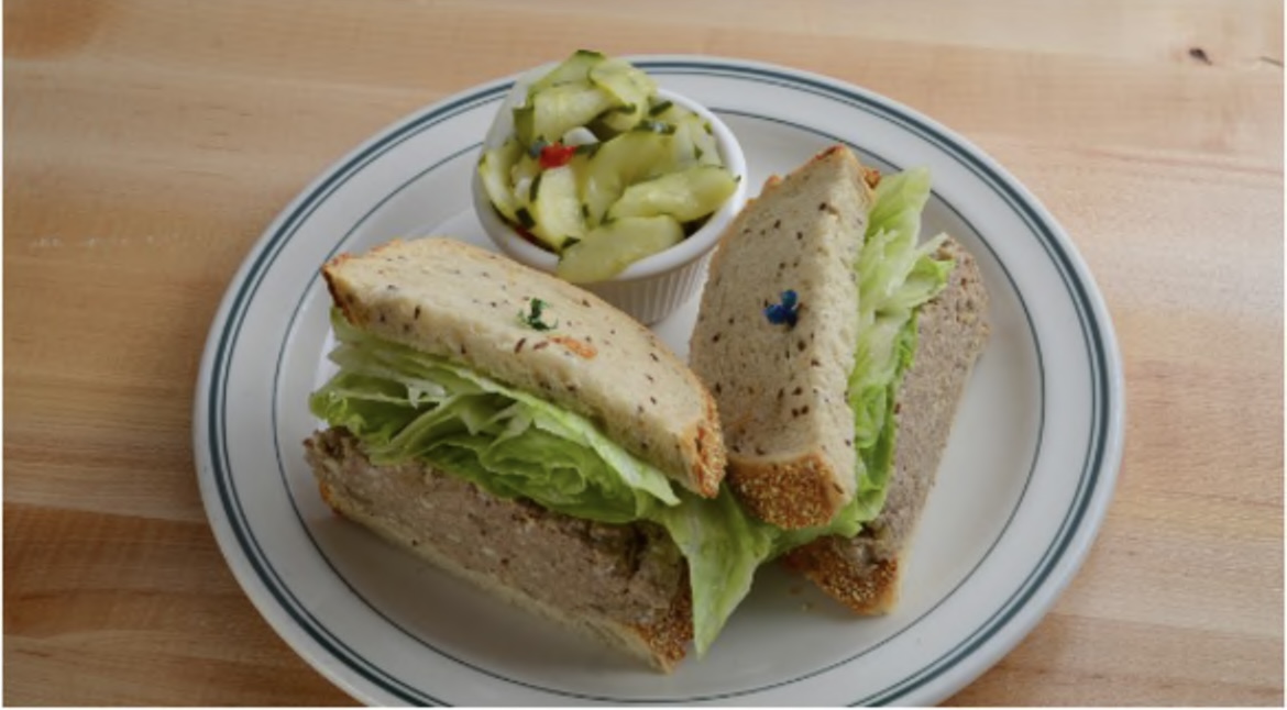Order Chopped Liver Sandwich food online from Famous Labels Deli store, Los Angeles on bringmethat.com