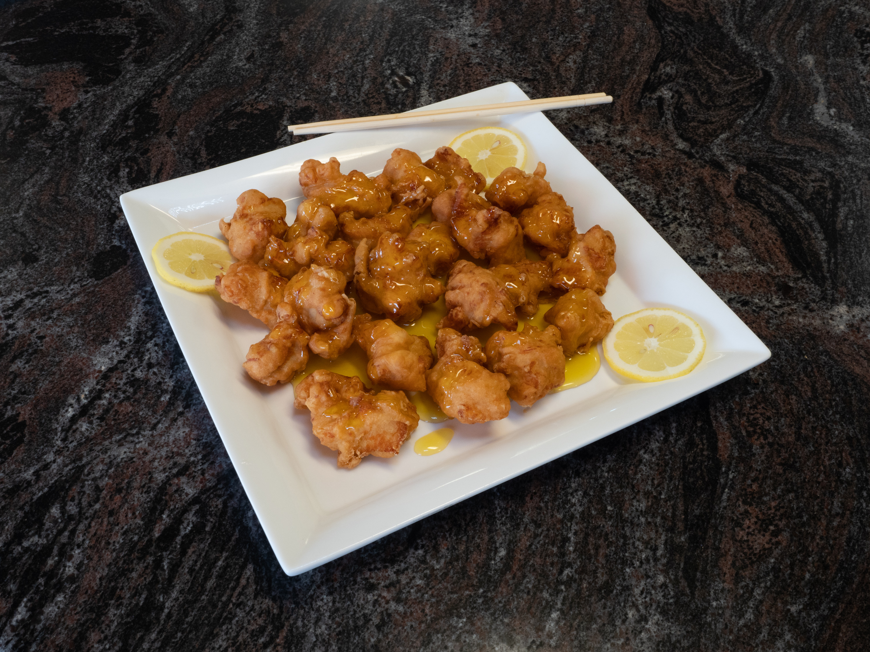 Order Lemon Chicken food online from Lees House Chinese Takeout store, San Jose on bringmethat.com