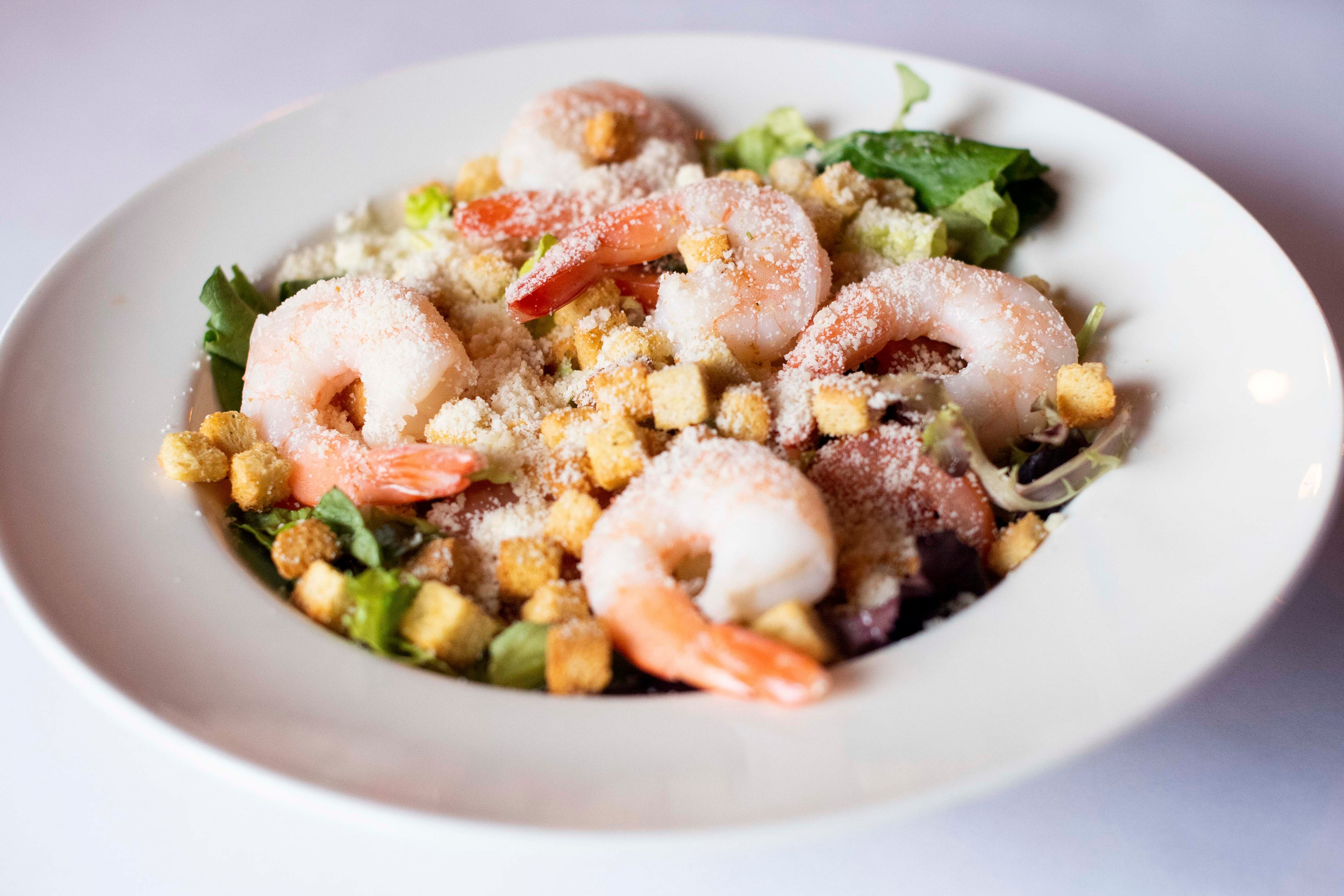Order Shrimp Salad food online from Hook & Reel Cajun Seafood store, Dayton on bringmethat.com
