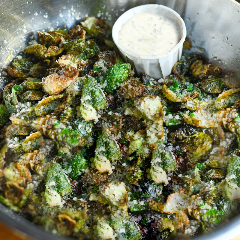 Order Parmesan Truffle Brussels food online from Lil Hopdoddy store, Austin on bringmethat.com