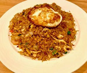 Order J03. Indonesia Fried Rice food online from Andorra Ping Pong store, Philadelphia on bringmethat.com