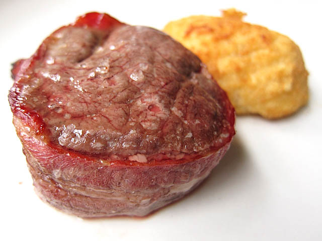 Order Filet Mignon with bacon food online from Angus Grill Brazilian Steakhouse store, Houston on bringmethat.com