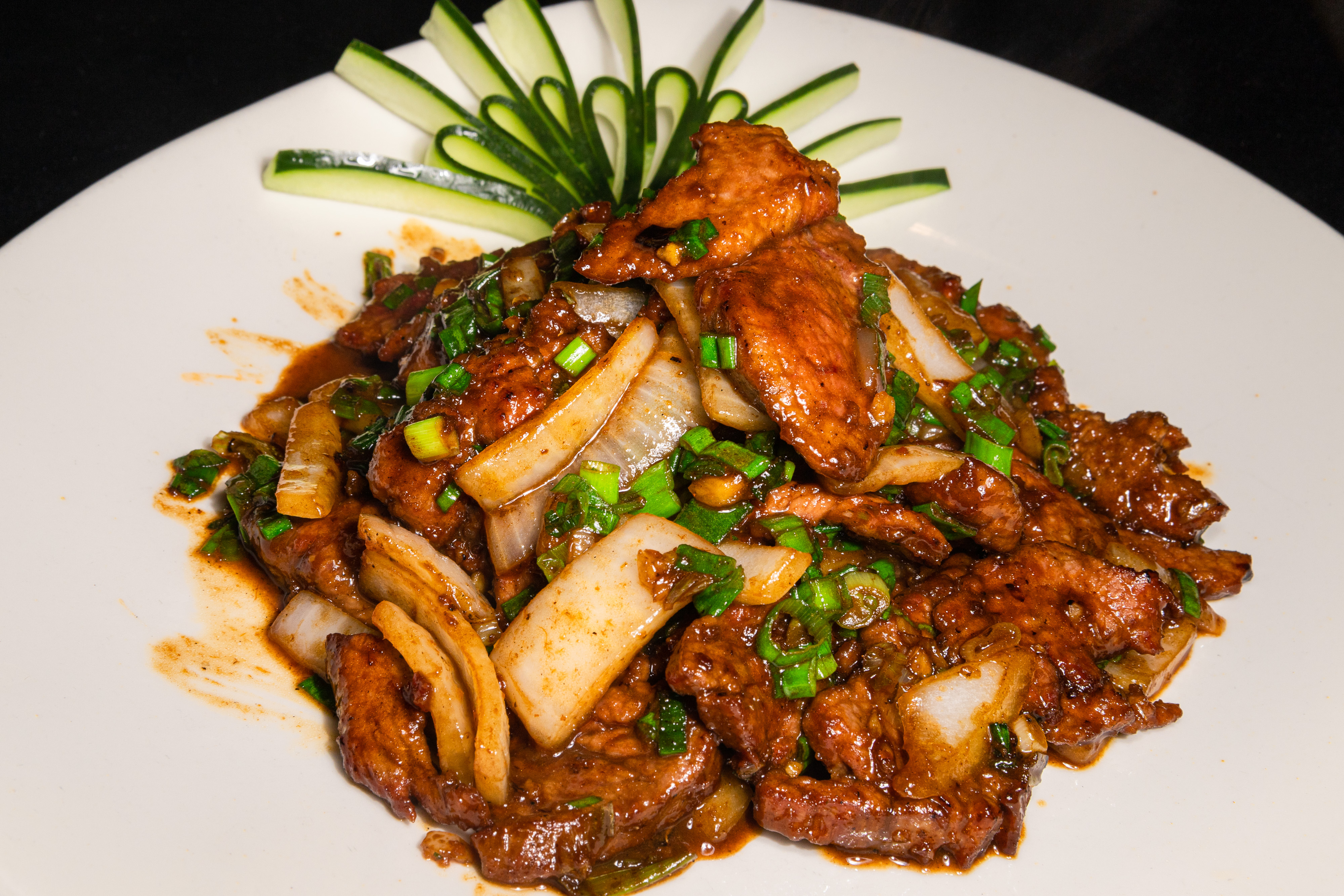 Order Mongolian Beef food online from Cafe Ginger store, Houston on bringmethat.com