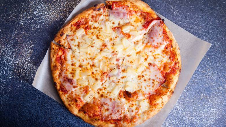 Order The Hawaiian Pizza food online from Pizza Thriller store, Salida on bringmethat.com