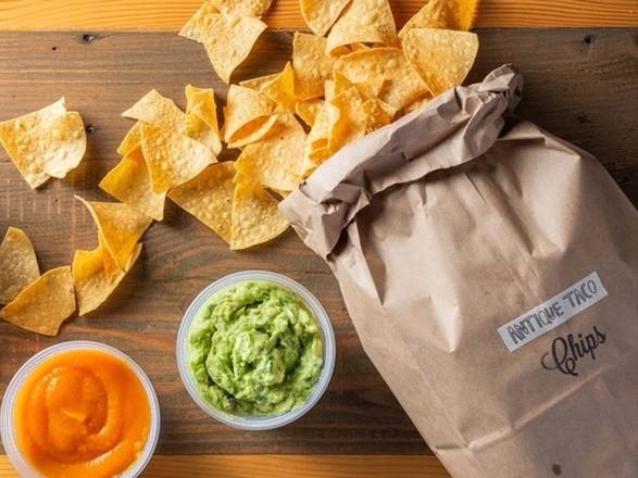 Order Catering Guac & Chips food online from Antique Taco store, Chicago on bringmethat.com