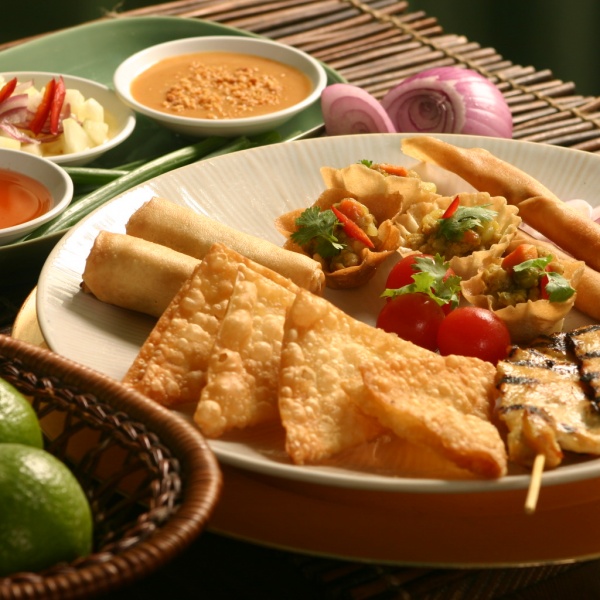 Order 15. Combination Appetizer food online from Thai Chili Restaurant store, Orange on bringmethat.com