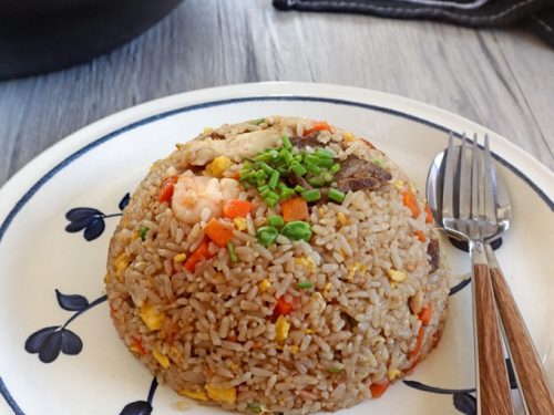 Order House Fried Rice food online from Red Dragon Chinese Restaurant store, Raleigh on bringmethat.com
