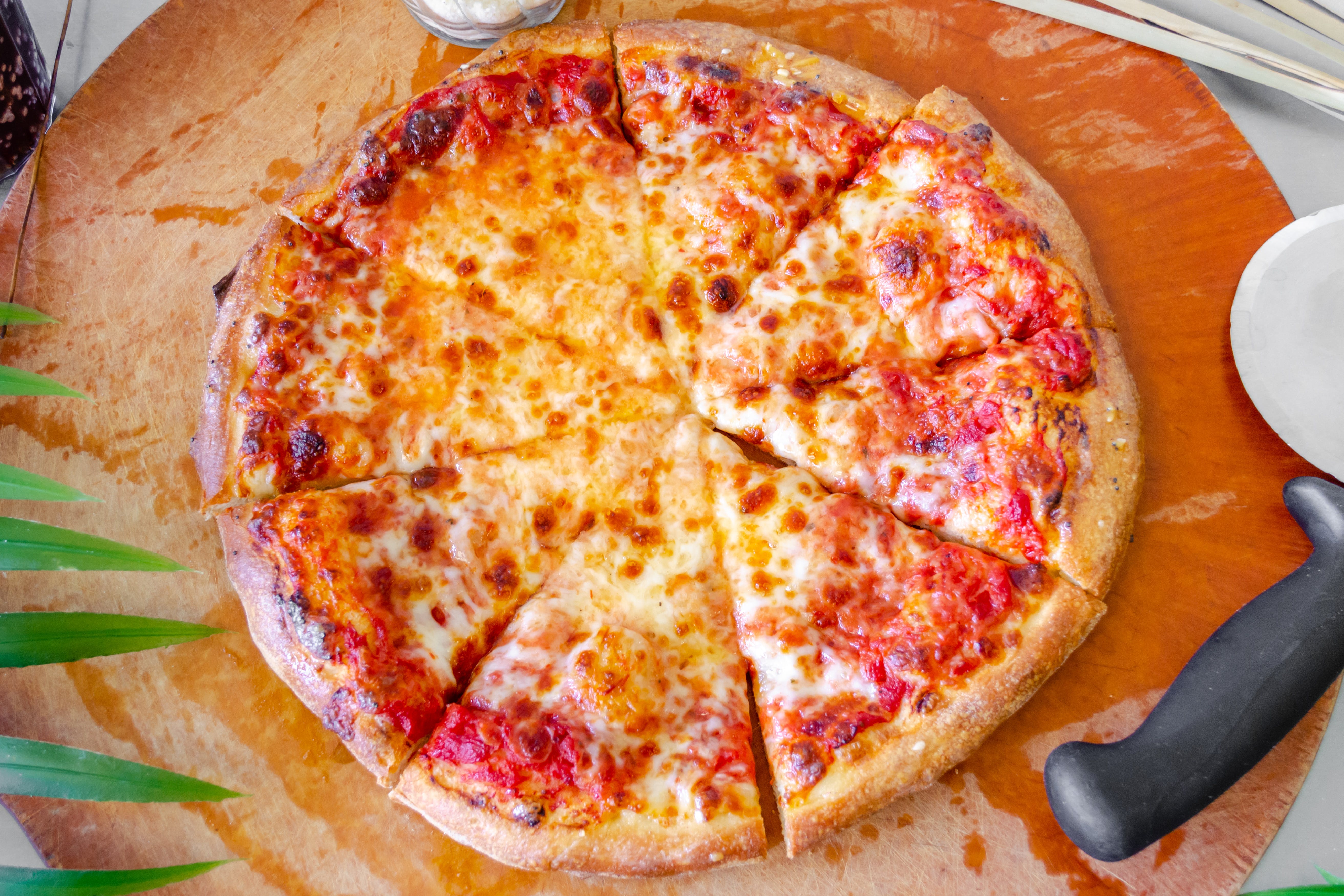 Order Build Your Own Pizza - Small 10'' (8 Slices) food online from Milan Pizza store, Rancho Cordova on bringmethat.com