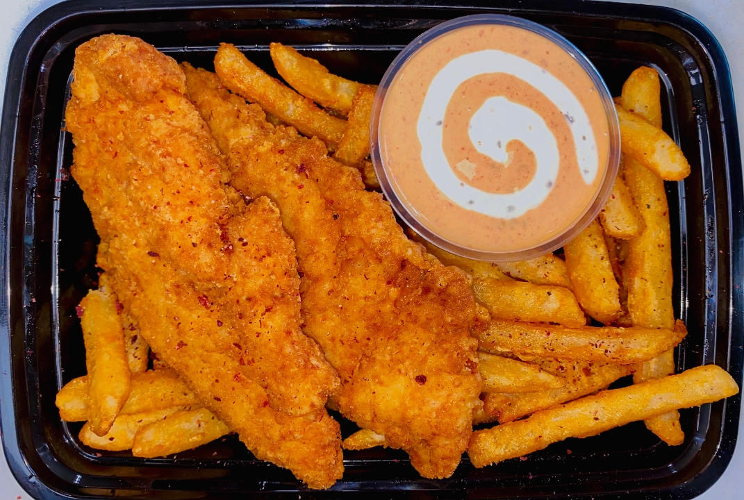 Order -Chicken Tenders and Fries food online from Pita Way store, Grand Blanc on bringmethat.com