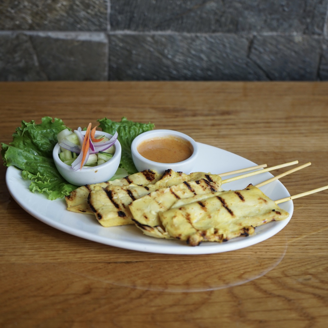 Order Chicken Satay food online from Lers Ros Thai store, San Francisco on bringmethat.com