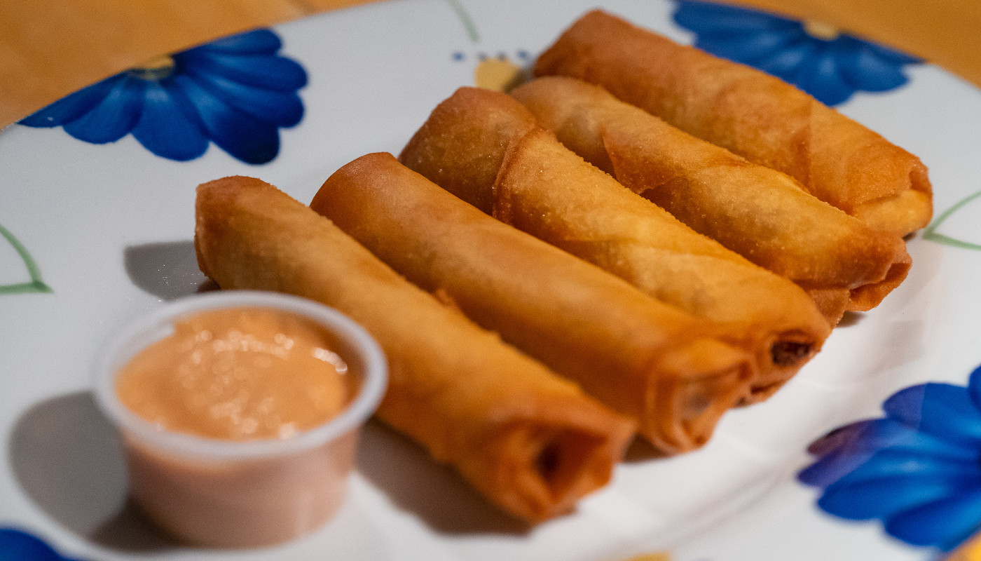 Order Lumpia (5) food online from Hawaii West store, San Francisco on bringmethat.com