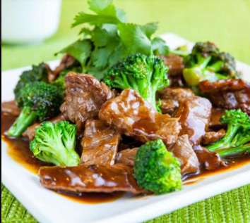 Order Beef Broccoli food online from Lucky Express store, Sacramento on bringmethat.com