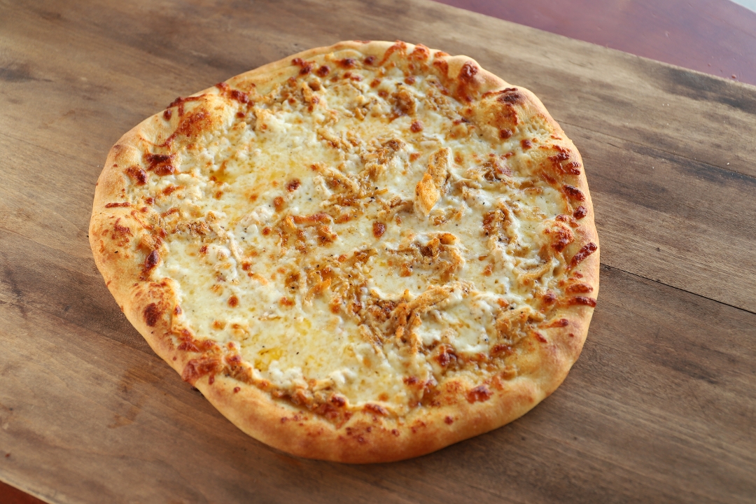 Order Chicken Alfredo Pizza food online from Wealthy Street Bakery store, Grand Rapids on bringmethat.com