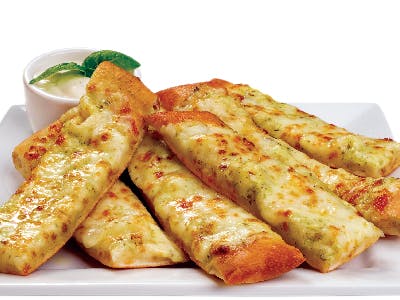 Order Cheese Pesto Bread - Large food online from Pizza Guys store, Santa Rosa on bringmethat.com