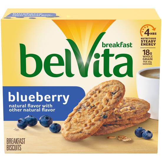 Order belVita Breakfast Biscuits, Blueberry, 8.8 OZ food online from Cvs store, MONTEZUMA on bringmethat.com