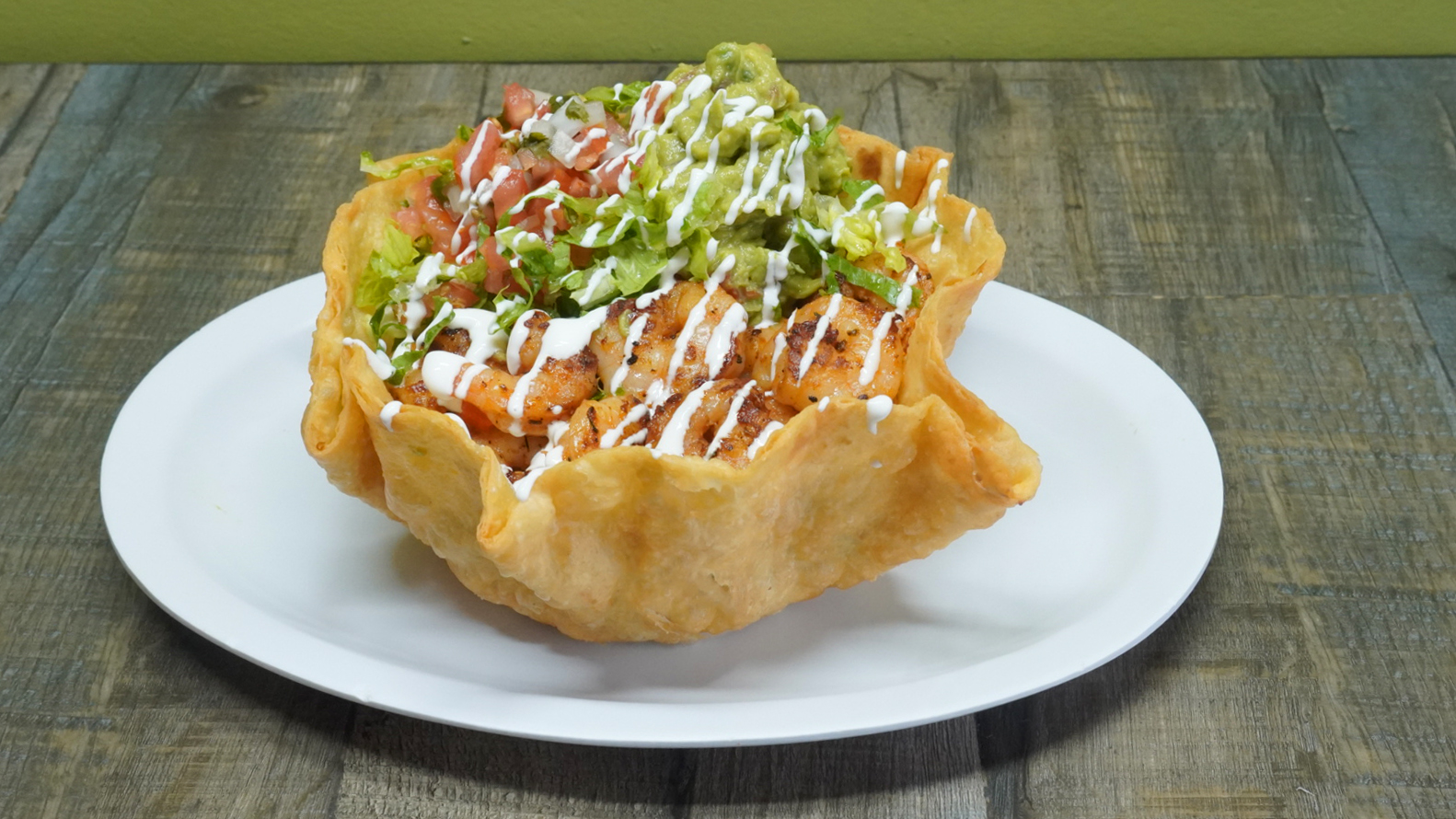 Order Shrimp Burrito Bowl food online from Benny Munchies store, Culver City on bringmethat.com