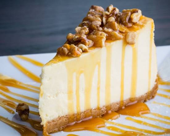 Order Salted Caramel Cheesecake food online from Sedona Taphouse store, Glen Allen on bringmethat.com