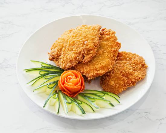 Order Fried Fish (3 pcs) food online from New Green Garden store, Egg Harbor on bringmethat.com