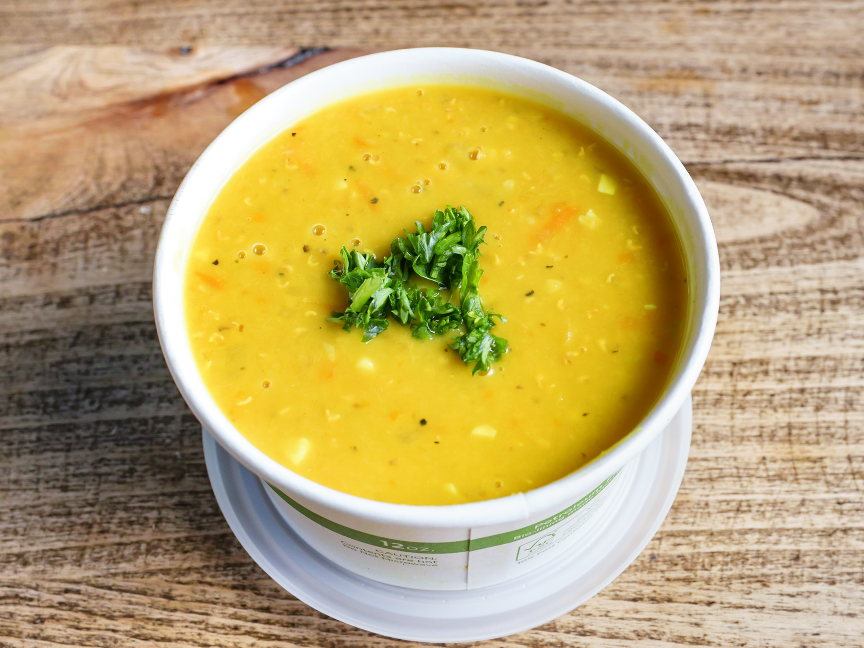 Order RED  LENTIL SOUP food online from Mediterranean Aroma store, San Francisco on bringmethat.com