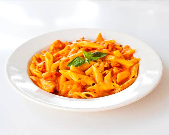 Order Penne ala Vodka with Salad food online from Midnight express store, New York on bringmethat.com