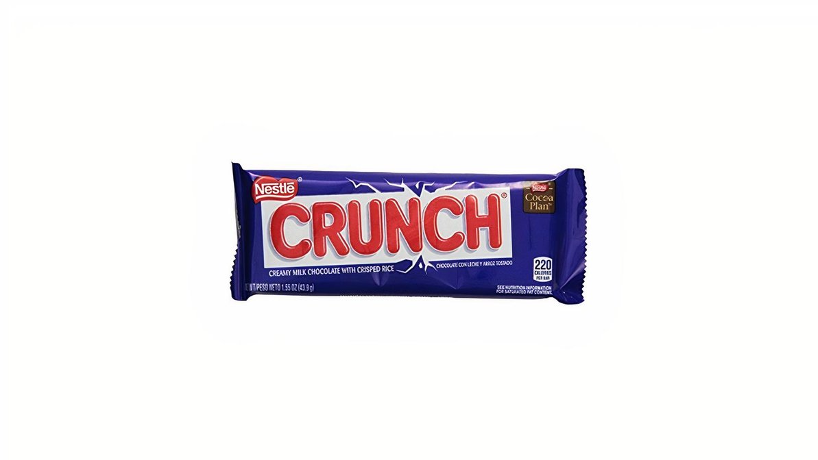 Order Nestle Crunch Chocolate Candy Bar (1.55 oz) food online from Neomunch store, Warren on bringmethat.com