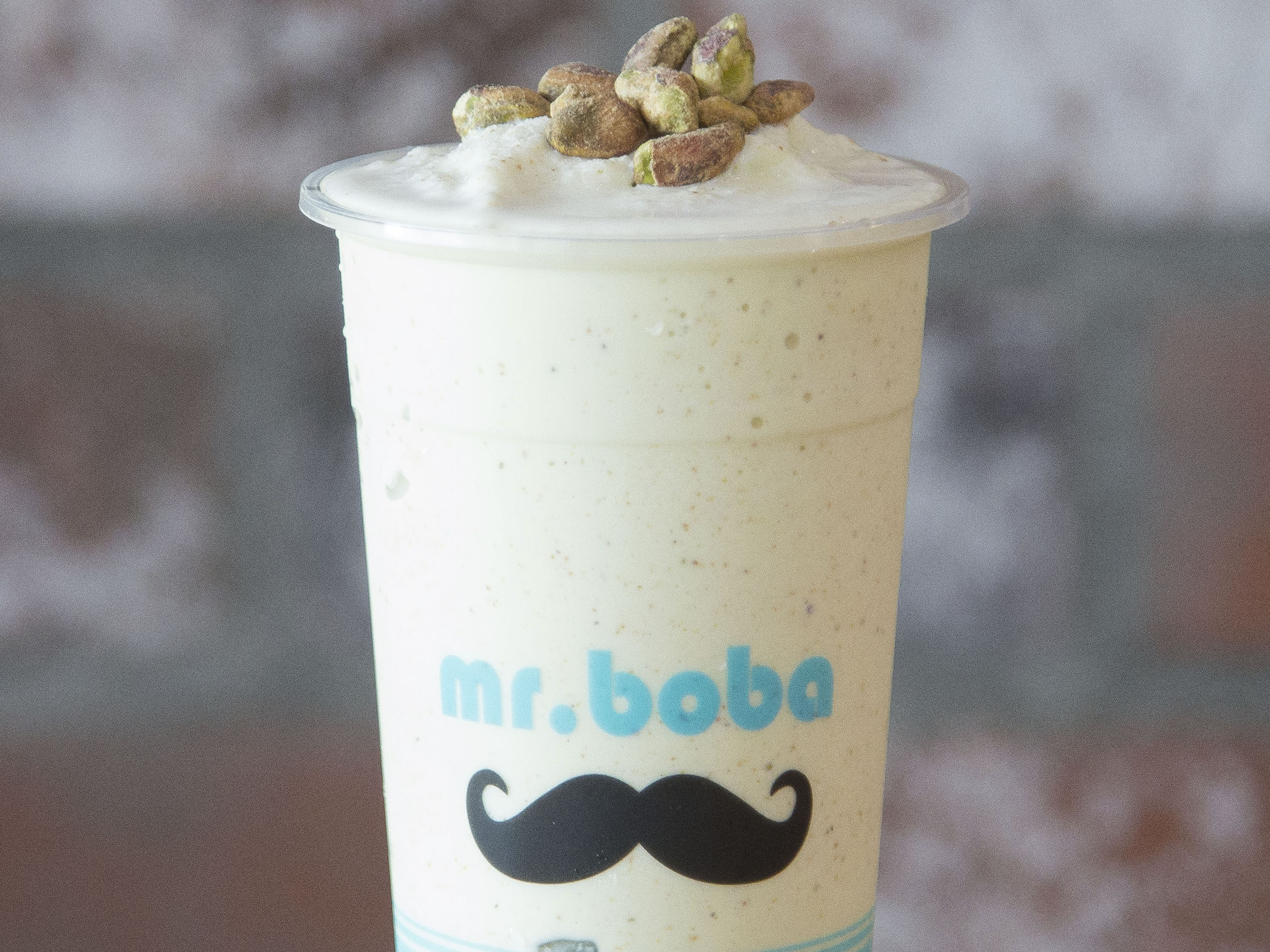 Order Pistachio Frappe food online from Mr Boba store, Los Angeles on bringmethat.com