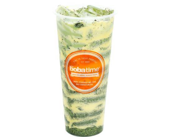 Order Oreo Matcha Milk Tea food online from Boba Time store, Commerce on bringmethat.com