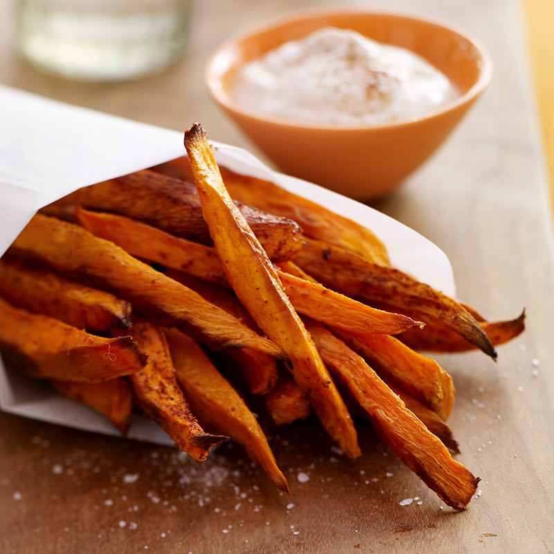 Order Hand Cut Sweet Potato Fries food online from Gnarly Eats store, Brooklyn on bringmethat.com