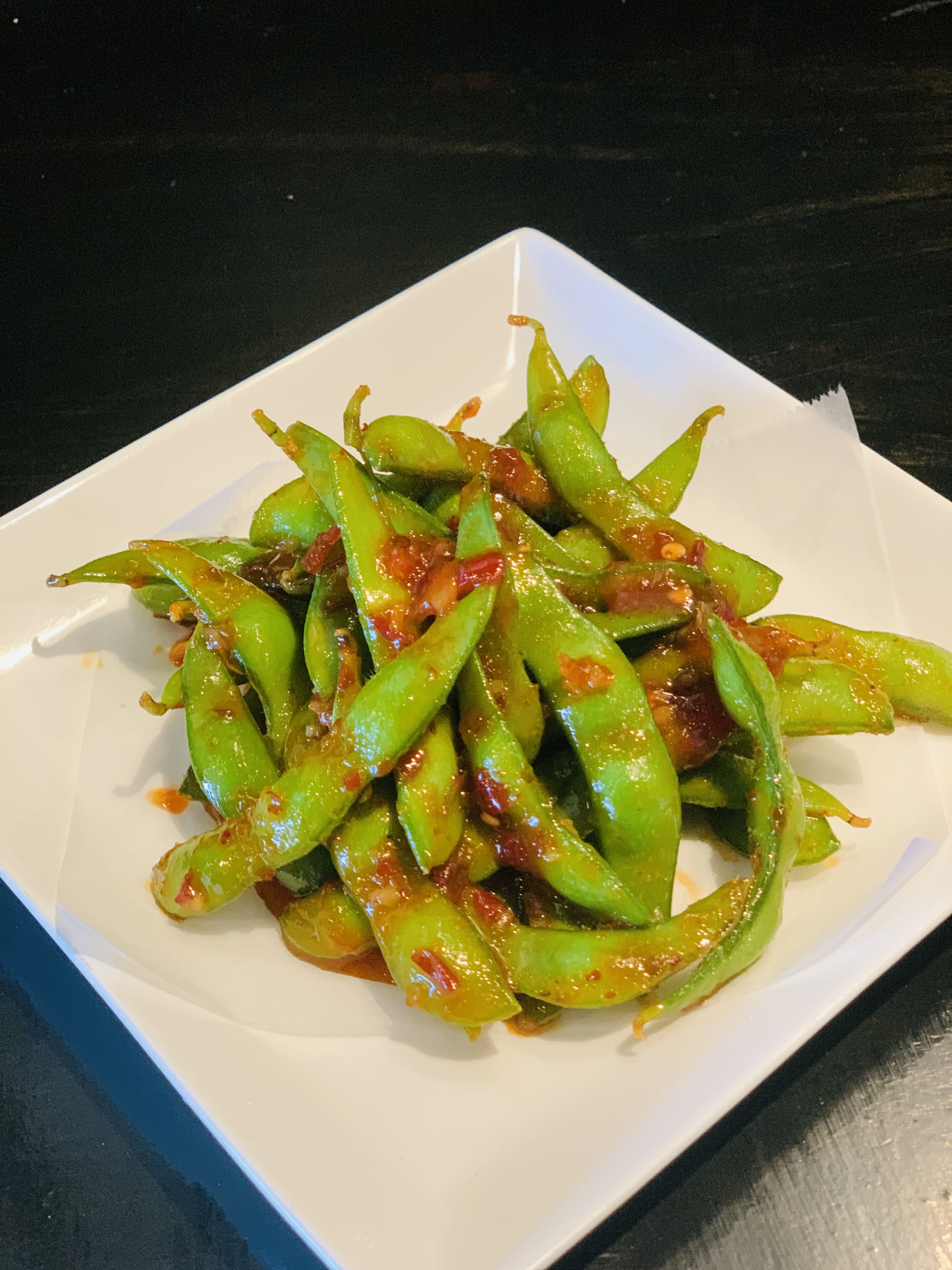Order Chilli Edamame food online from Oki Japanese Grill store, Plano on bringmethat.com