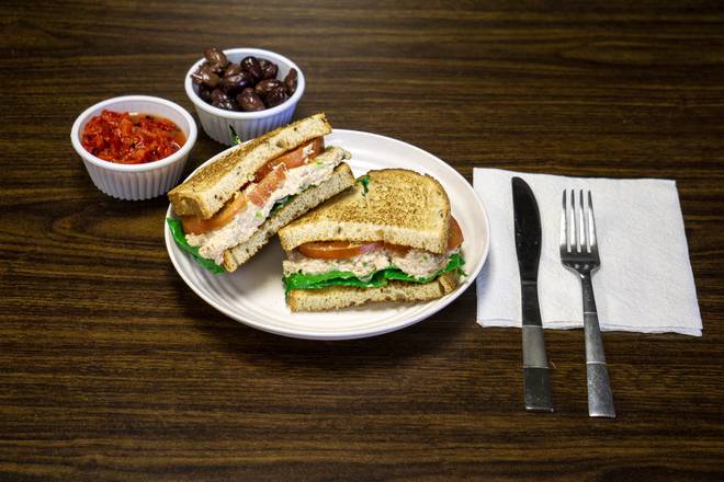 Order Tuna Salad Sandwich food online from Judys Cafe store, San Diego on bringmethat.com