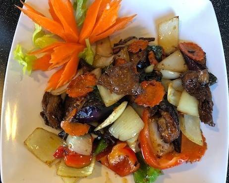 Order Spicy Eggplant food online from Thai Pasta store, Carlsbad on bringmethat.com
