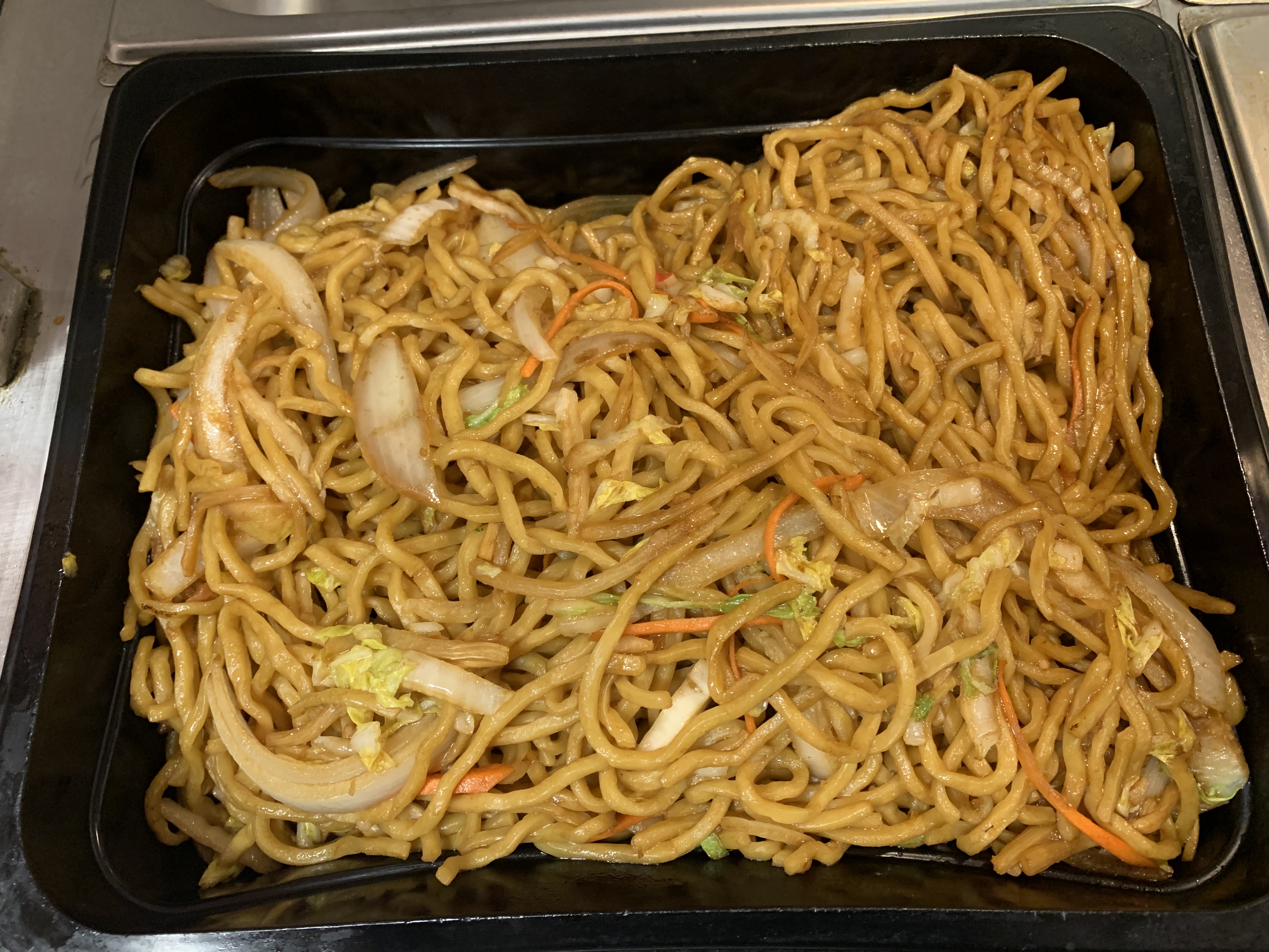 Order 401. Large Vegetable Lo Mein food online from Moon Buffet store, Eleanor on bringmethat.com